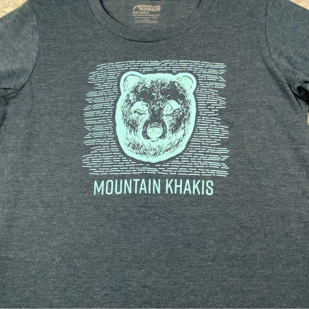 Mountain Khakis Womens Blue Classic Fit Short Sleeve‎ Crew Neck Collar T-Shirt S - Picture 3 of 8